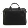 Business & Laptop * | Hyde Briefcase 15 Leather Strellson Clearance Black