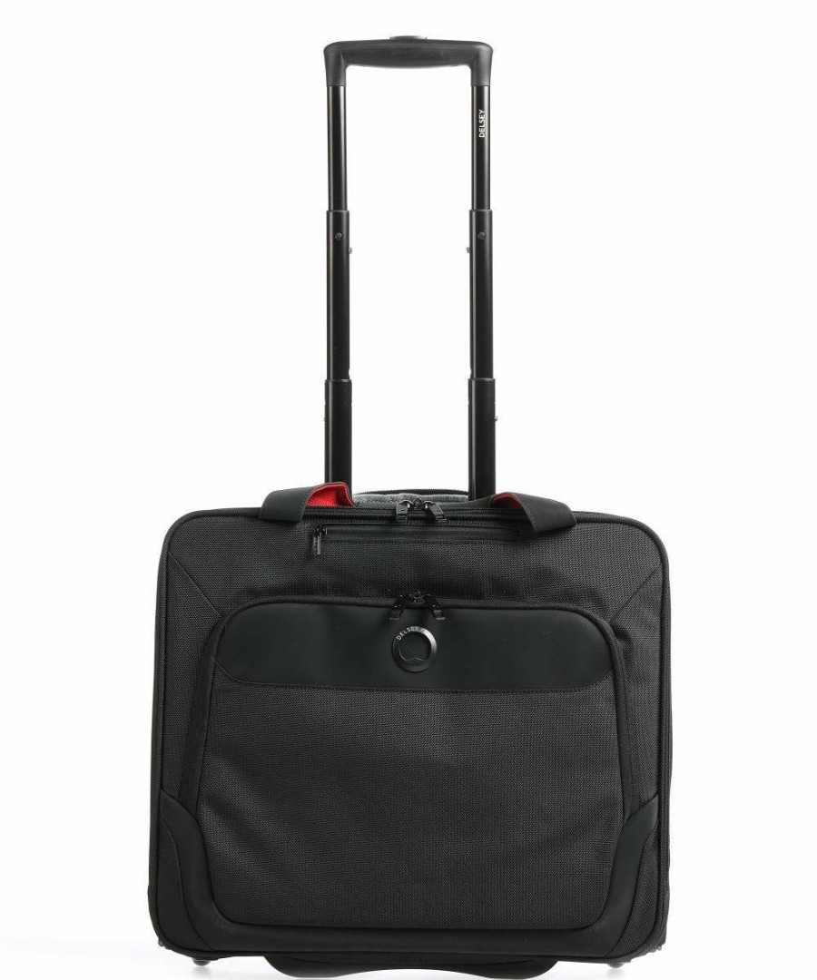 Luggage * | Parvis Plus Trolley (2 Wheels) 44 Cm Delsey Sale Online Black