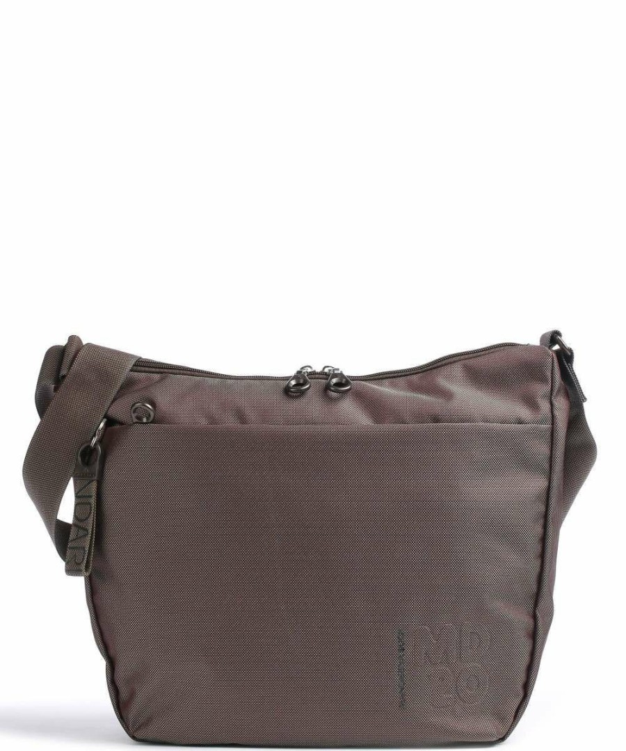 Bags * | Md20 Crossbody Bag Polyester Mandarina Duck Discount Sale Dark Brown