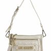 Bags * | Quilted Shoulder Bag Synthetic Love Moschino Crazy Deals Ivory