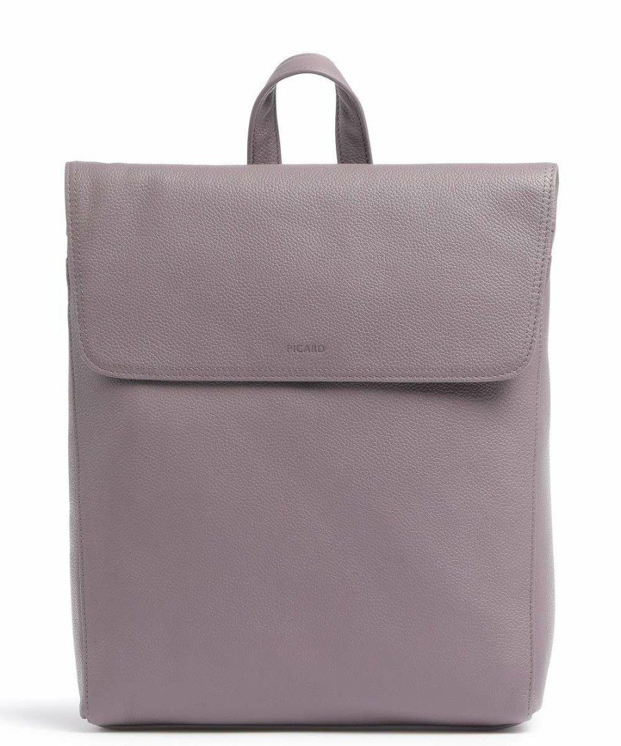 Backpacks * | Luis Backpack Grained Cow Leather Picard Best Sellers Lavender