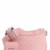 Bags * | Jet Set Crossbody Bag Synthetic, Cotton Michael Kors Exclusive Design Rose