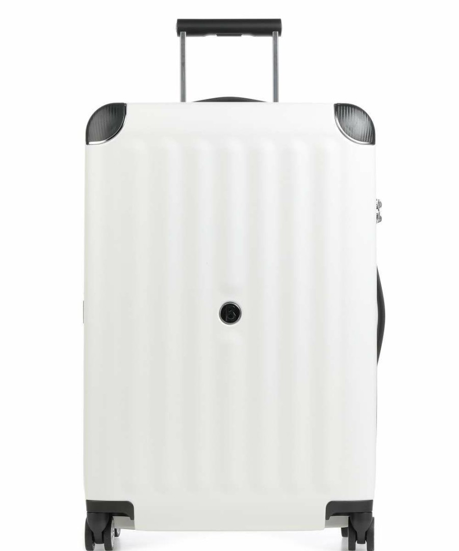 Luggage * | Piz Deluxe C65 Spinner (4 Wheels) 65 Cm Bogner New White