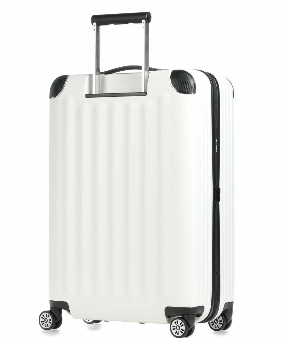 Luggage * | Piz Deluxe C65 Spinner (4 Wheels) 65 Cm Bogner New White