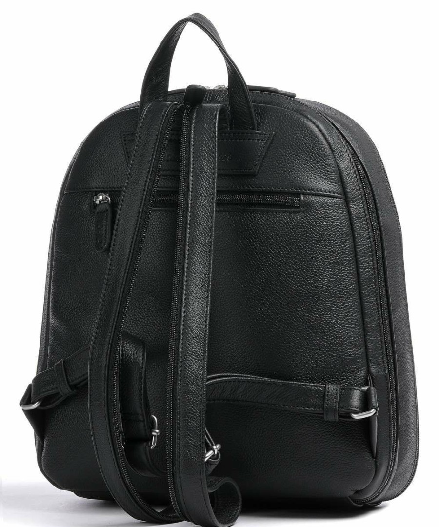 Backpacks * | Luis Backpack Grained Cow Leather Picard Sale Online Black