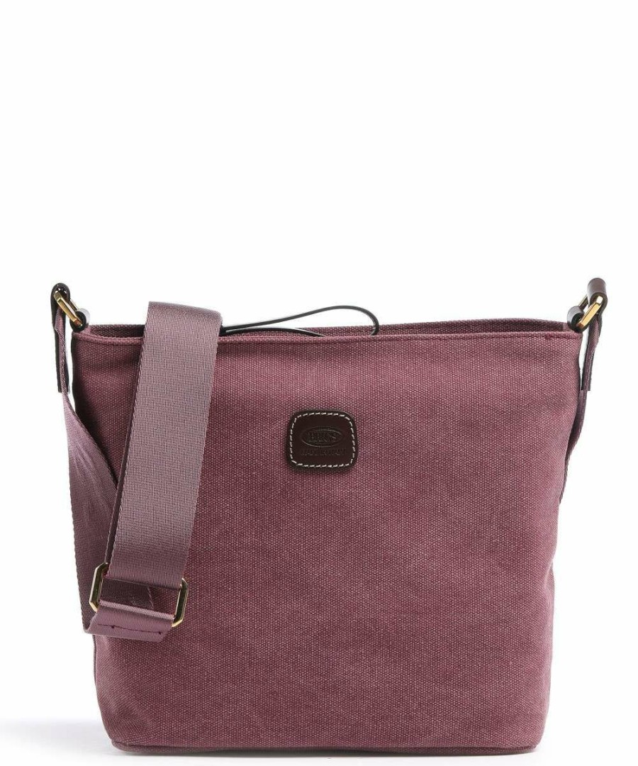 Bags * | Sorrento Crossbody Bag Canvas Brics Promotion Berry