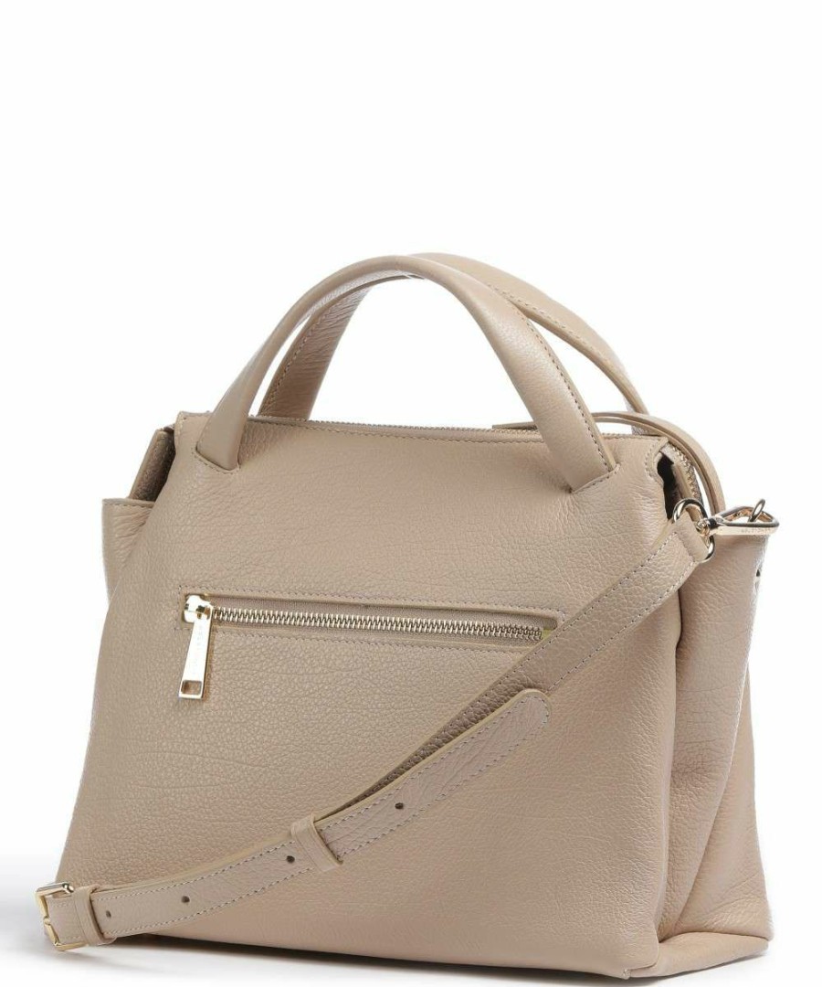 Bags * | Dune Handbag Grained Cow Leather Lancaster Discount Sale Beige