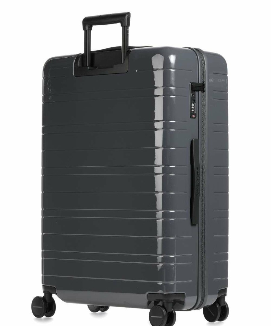 Luggage * | H7 Smart Spinner (4 Wheels) 77 Cm Horizn Studios Excellent Quality Dark Grey