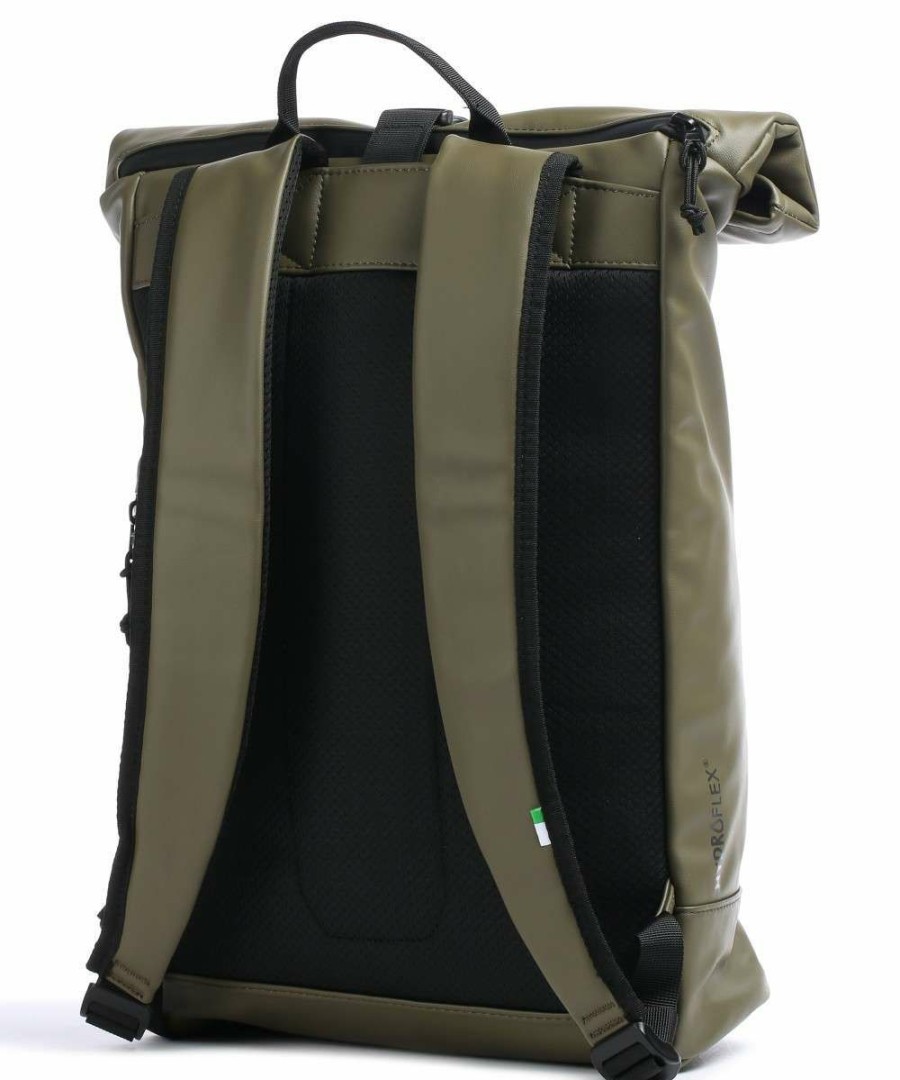 Backpacks * | Cargo Car250 Rolltop Backpack 14 Polyurethane Zwei Exclusive Design Olive-Green