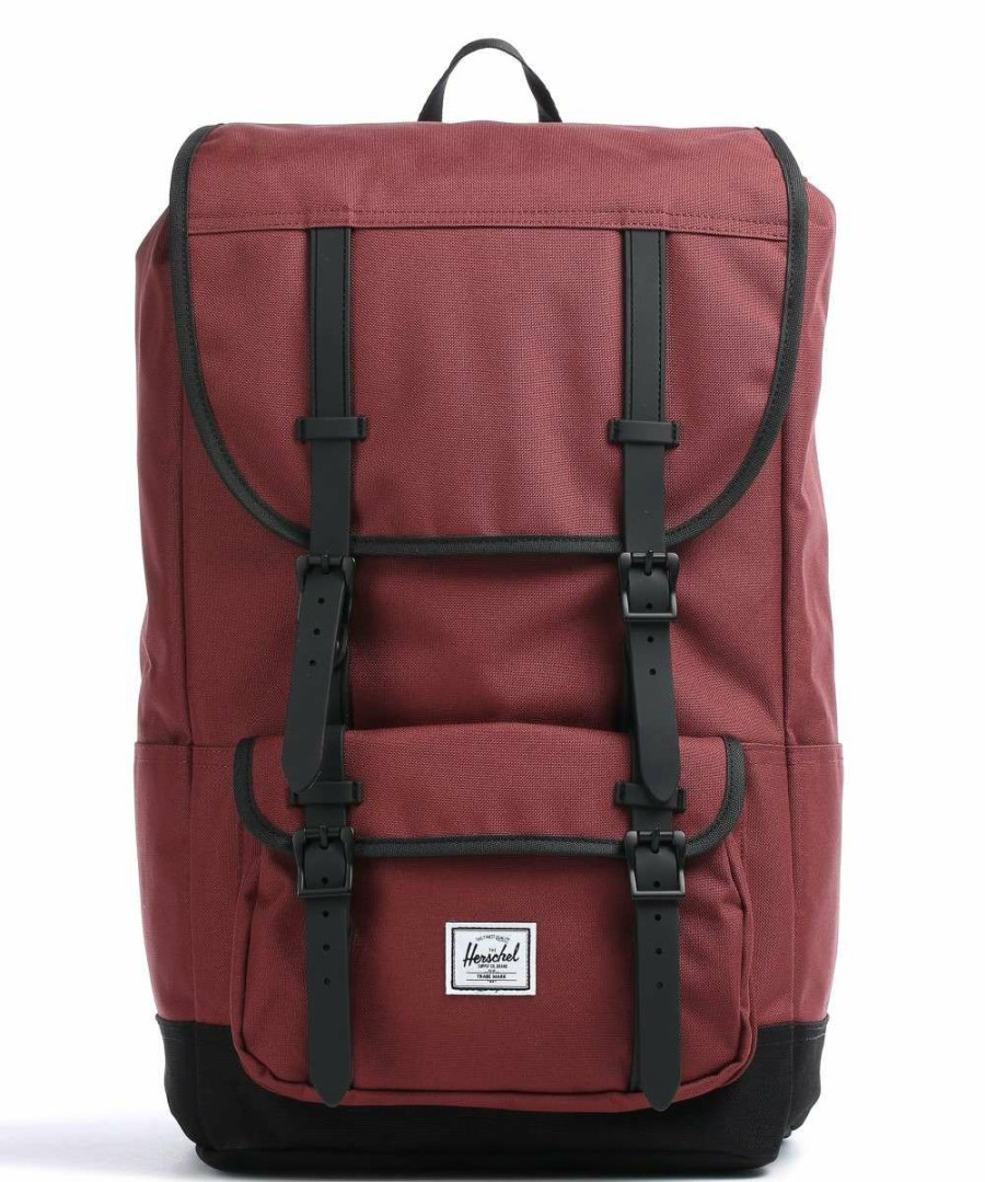 Business & Laptop * | Classic Pro Little America Pro Backpack 15 Recycled Polyester Herschel New Wine