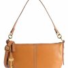 Bags * | Jolie Shoulder Bag Grained Leather Fossil Cheap Camel