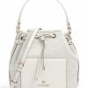 Bags * | Maeve Bucket Bag Cotton, Polyester Michael Kors Crazy Deals Ivory