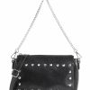 Bags * | Florence Cami Rovet Crossbody Bag Fine Grain Leather Nunoo Shop Black