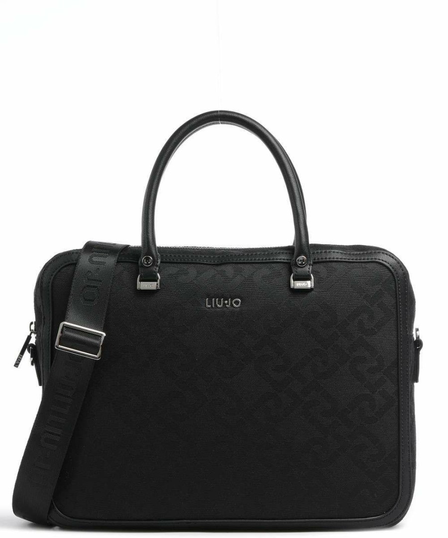 Business & Laptop * | Abi Briefcase Polyester Liu Jo Store Black