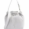 Bags * | Palermo Bucket Bag Grained Cow Leather Aigner Opening Sales Light Grey