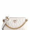 Bags * | Elenia Crossbody Bag Synthetic Guess Shop Ivory