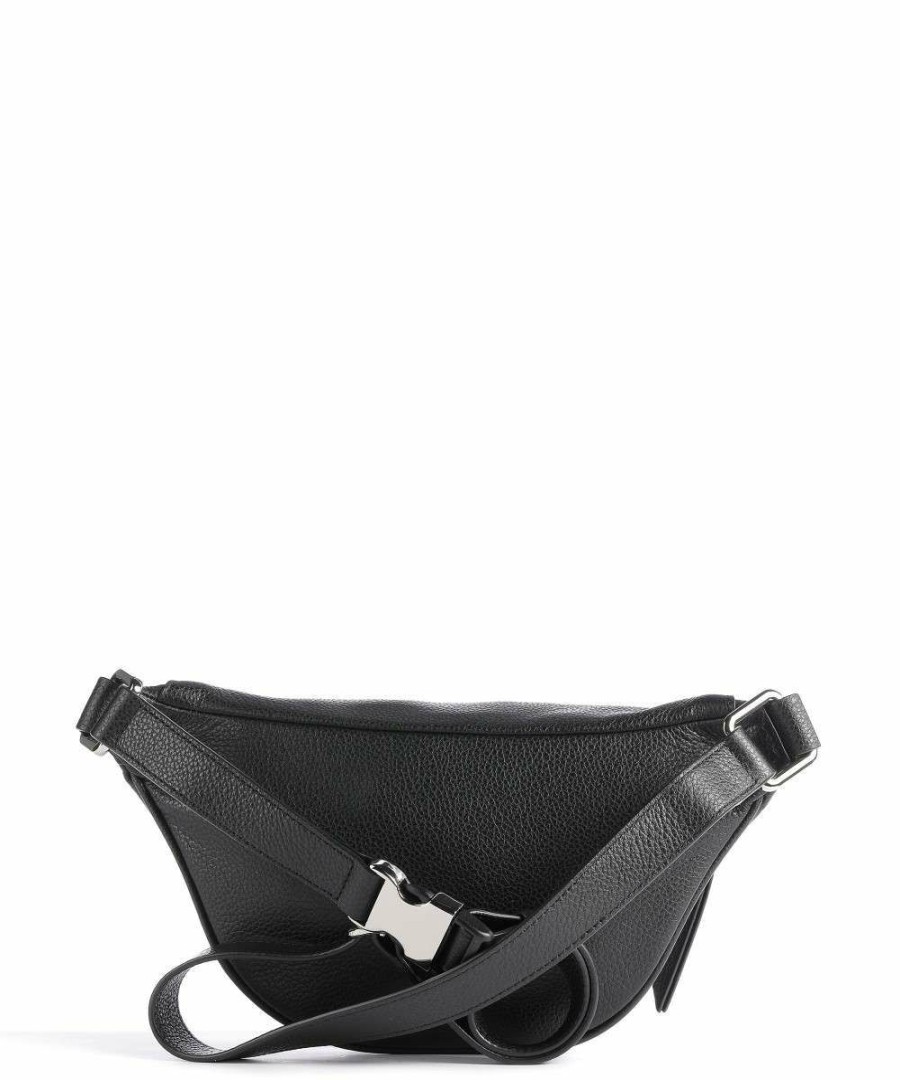 Bags * | Hilda Fanny Pack Grained Calfskin Vivienne Westwood Cheap Black