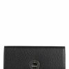 Accessories * | Milano Rfid Wallet Grained Cow Leather Aigner Opening Sales Black