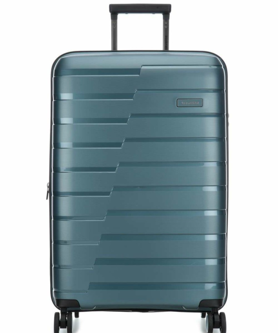 Luggage * | Air Base Spinner (4 Wheels) 67 Cm Travelite Discount Online Blue-Grey