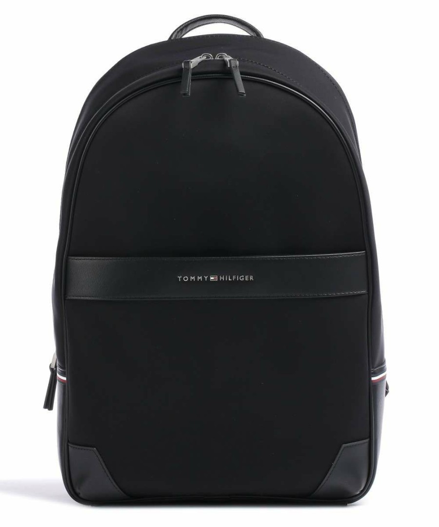 Backpacks * | Th Urban Backpack 15 Nylon Tommy Hilfiger Exclusive Design Black