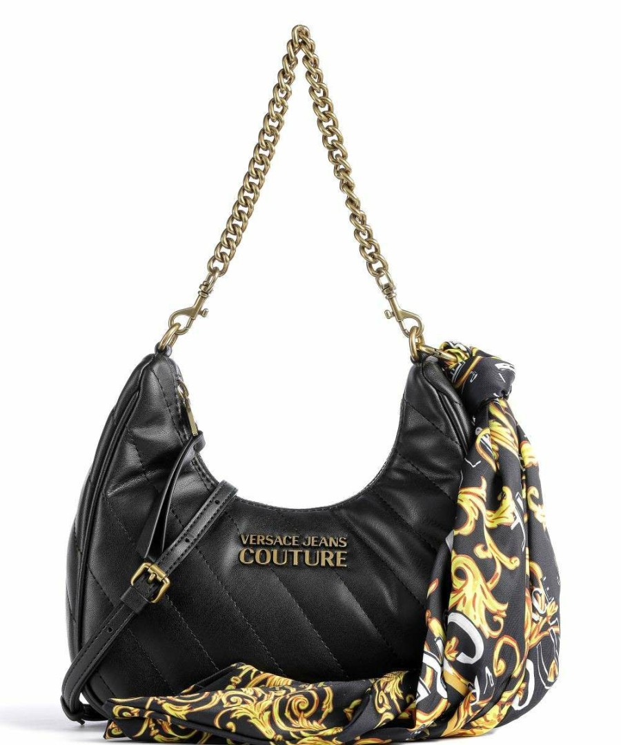 Bags * | Thelma Soft Shoulder Bag Synthetic Versace Jeans Couture Excellent Quality Black