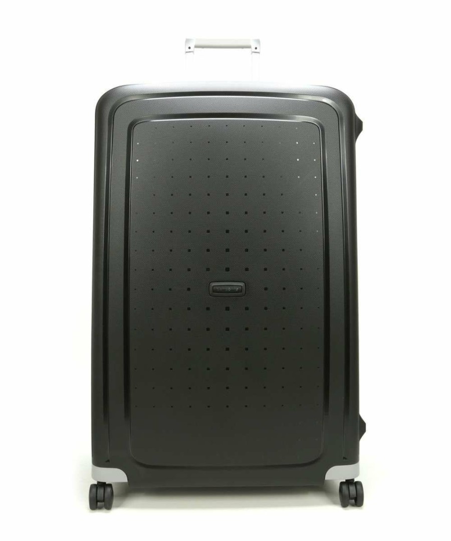 Luggage * | S'Cure Spinner (4 Wheels) 81 Cm Samsonite Exclusive Design Black