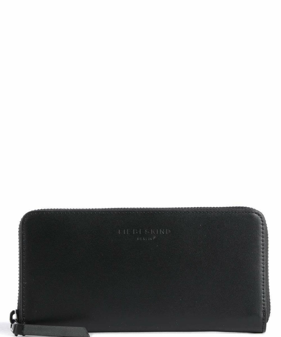 Accessories * | Paper Bag Carter Gigi Rfid Wallet Smooth Leather Liebeskind Best Sellers Black