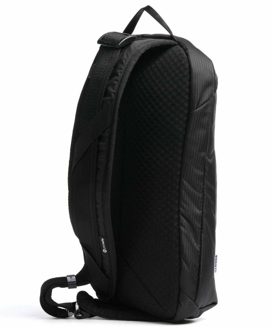 Backpacks * | Vibe 325 Sling Bag Econyl Nylon Pacsafe Latest Black