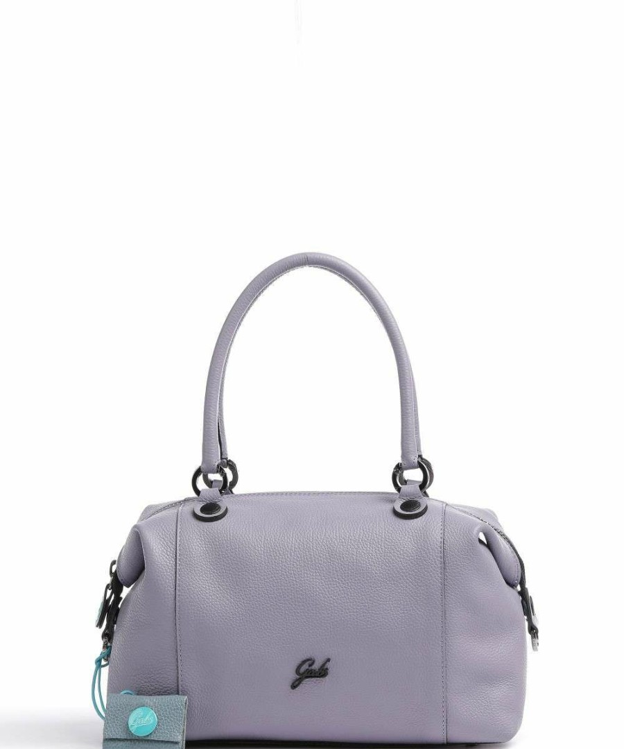 Bags * | Icon Black Carmela M Handbag Grained Calfskin Gabs Sale Online Violet