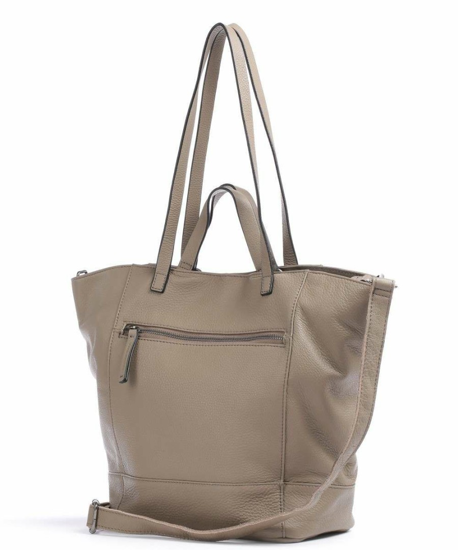 Bags * | Oblivia Tote Bag Nappa Leather Fredsbruder Low Price Taupe