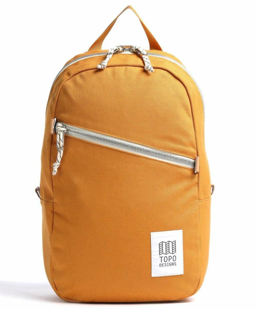 Backpacks * | Light Pack Backpack Canvas Topo Designs Discount Online Ochre