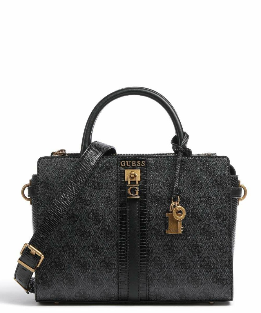 Bags * | Ginevra Handbag Synthetic Guess Discount Sale Anthracite