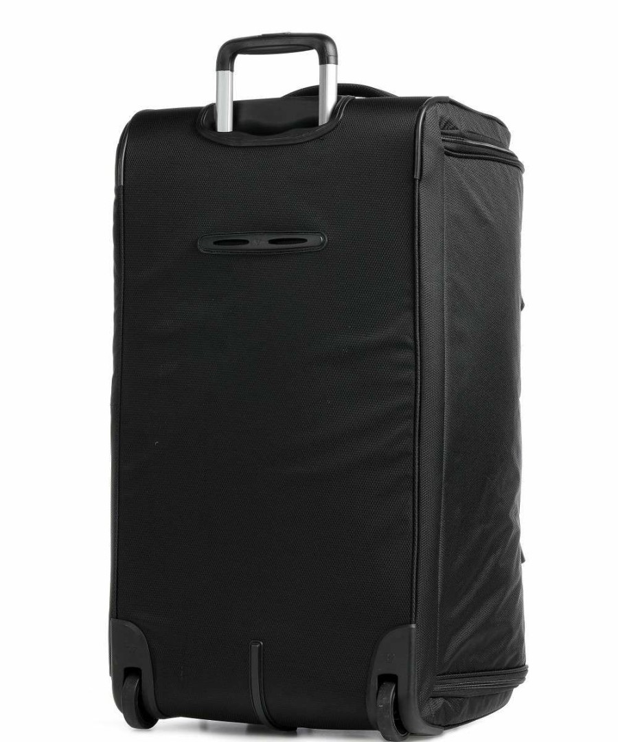 Luggage * | Ironik Travel Bag With Wheels 70 Cm Roncato Low Price Black