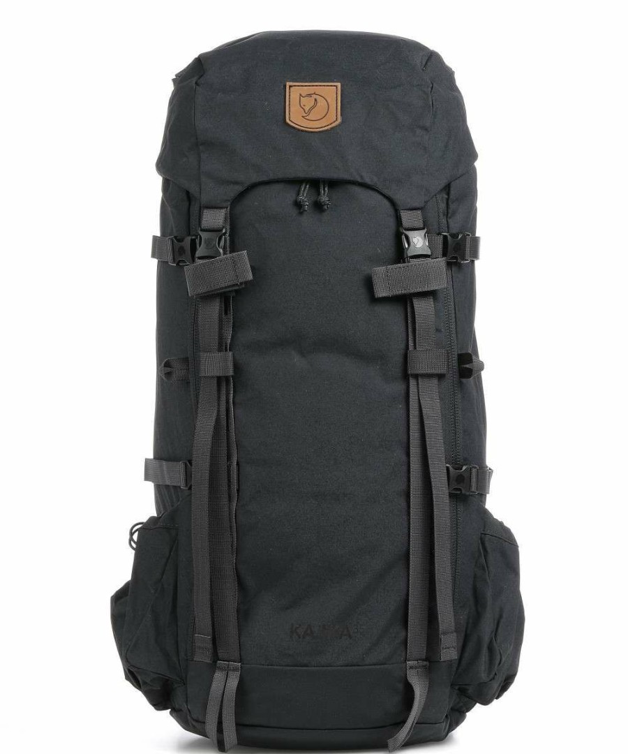 Backpacks * | Kajka 35 S/M Hiking Backpack Vinylon Fjallraven Excellent Quality Black