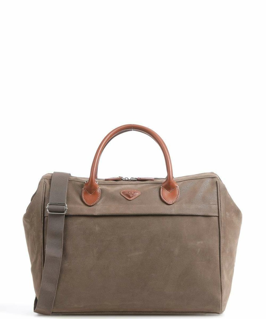 Business & Laptop * | Uppsala Soft Doctors Bag Polyester Jump Opening Sales Brown