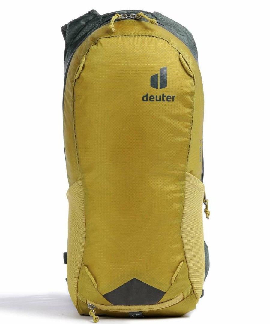 Backpacks * | Race 8 Cycling Backpack Recycled Polyamide Deuter Clearance Yellow