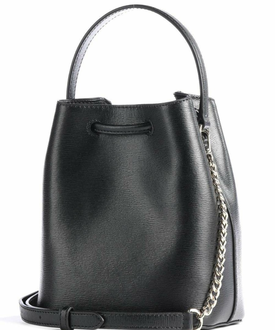 Bags * | Bryant Bucket Bag Fine Grain Cow Leather Dkny Store Black