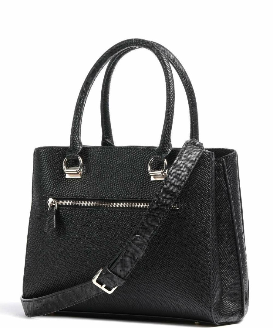 Bags * | Noelle Handbag Synthetic Guess Discount Online Black