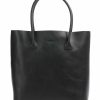 Bags * | Elsa Tote Bag Leather Decadent Copenhagen Best Sellers Black