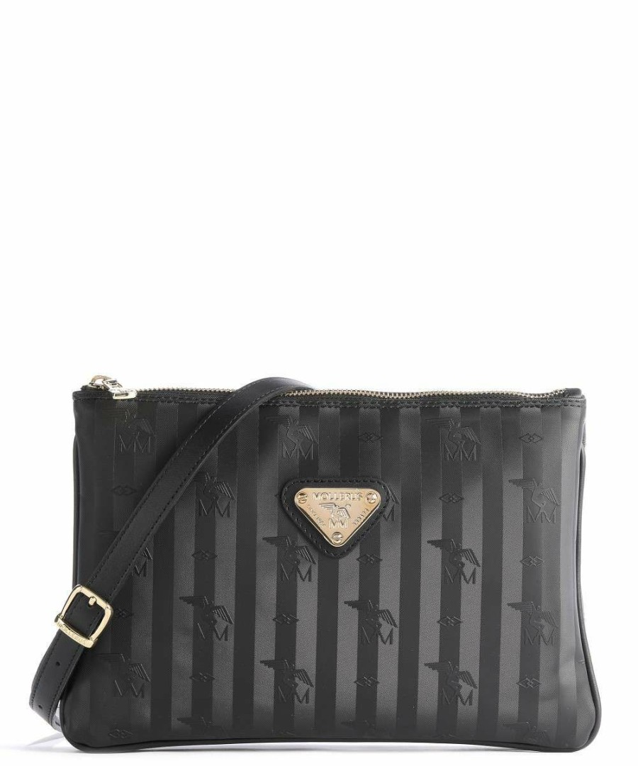 Bags * | Vinerus Coppet Crossbody Bag Canvas Maison Mollerus Shop Black