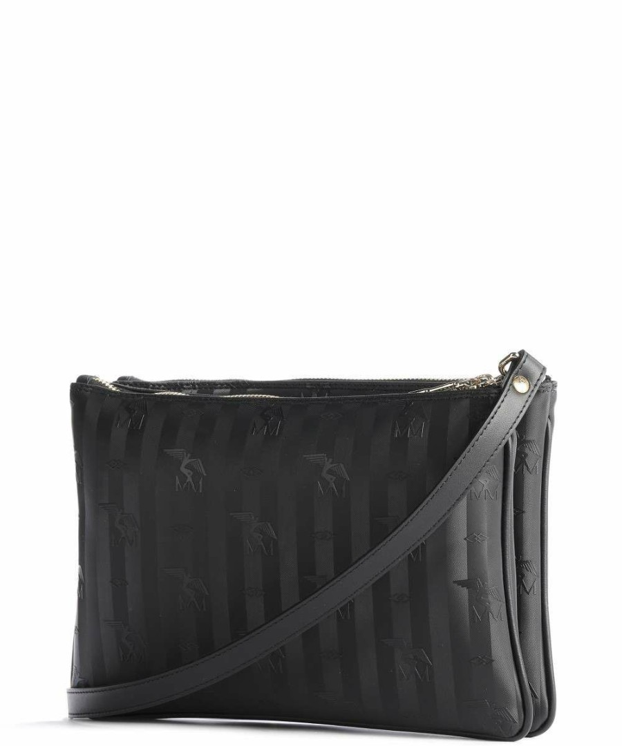 Bags * | Vinerus Coppet Crossbody Bag Canvas Maison Mollerus Shop Black