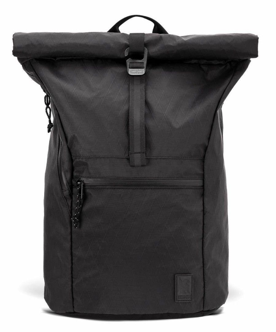 Backpacks * | Yalta 3.0 Rolltop Backpack 15 Nylon Chrome Special Style Black