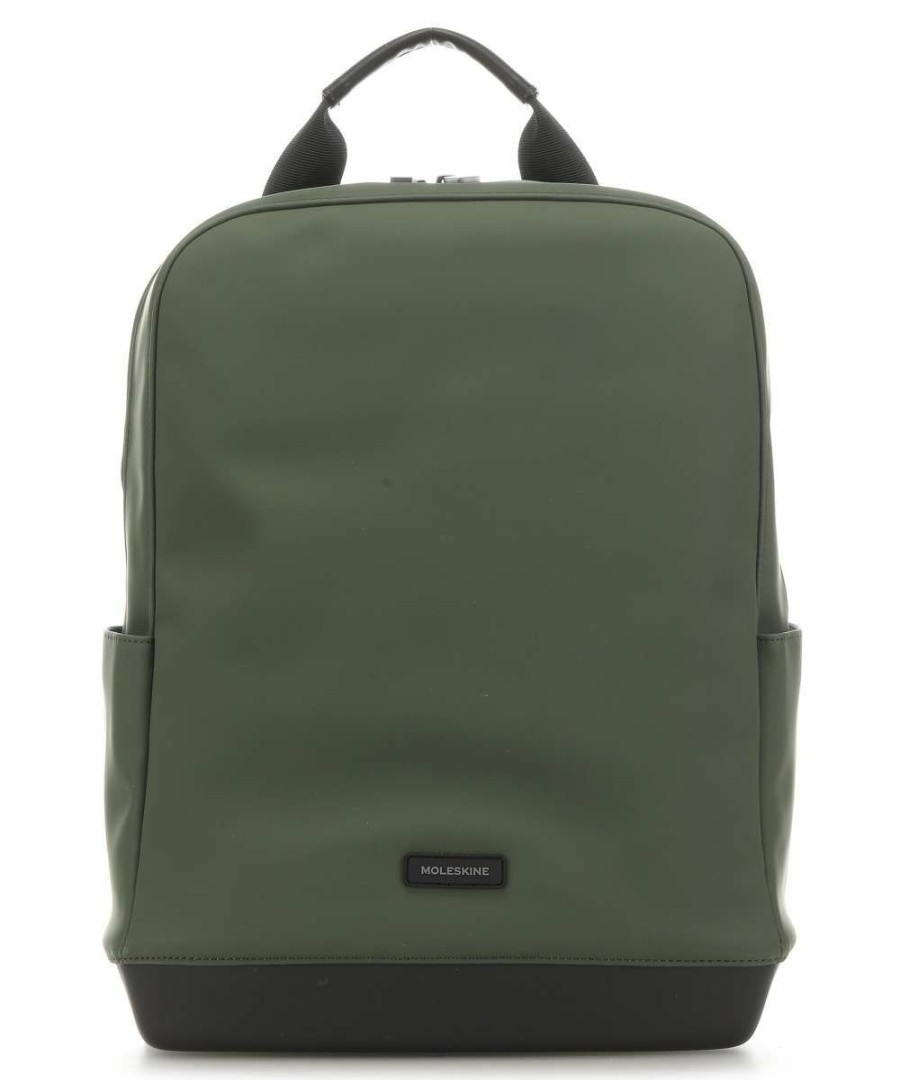 Backpacks * | Backpack 15 Synthetic Moleskine Store Green