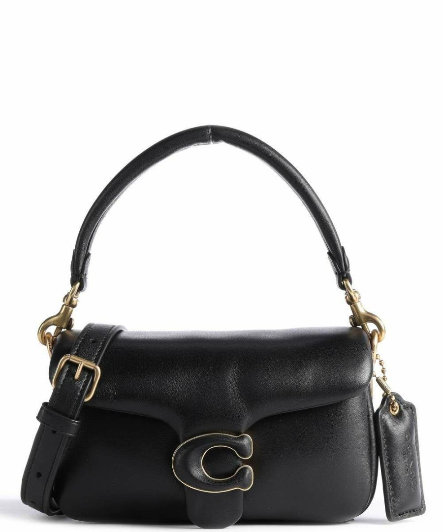 Bags * | Pillow Tabby 18 Crossbody Bag Nappa Leather Coach Clearance Black