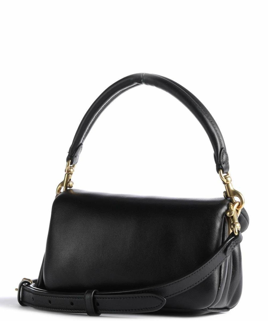 Bags * | Pillow Tabby 18 Crossbody Bag Nappa Leather Coach Clearance Black