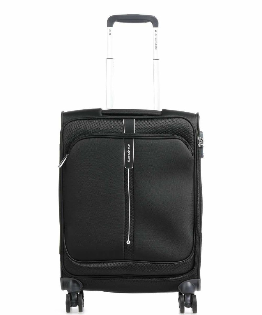 Luggage * | Popsoda Spinner (4 Wheels) 55 Cm Samsonite Cheap Black