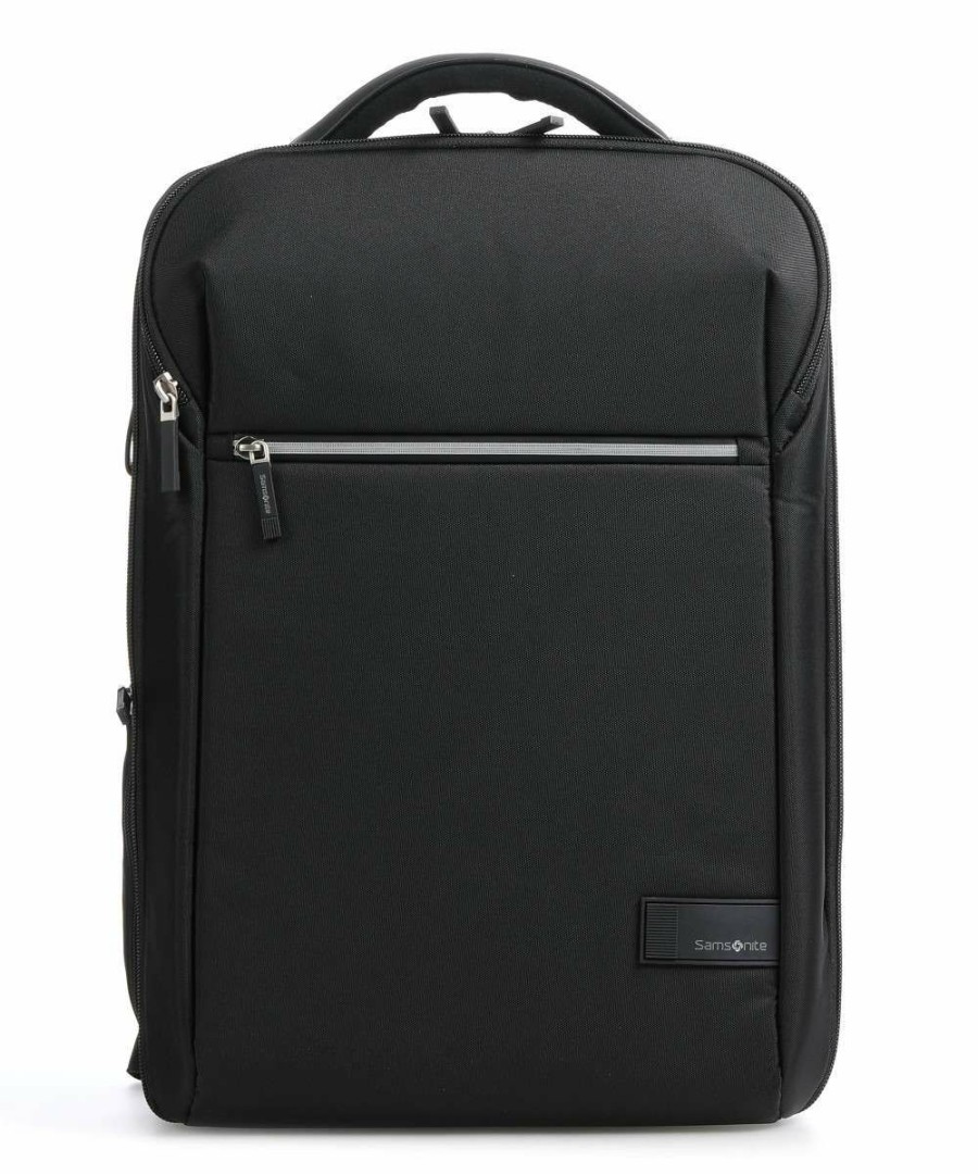 Backpacks * | Litepoint Laptop Backpack 17 Recycled Polyester Samsonite Shop Black