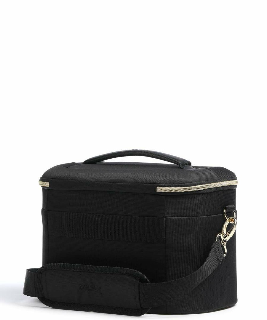 Luggage * | Montrouge Beauty Case 32 Cm Delsey Official Black