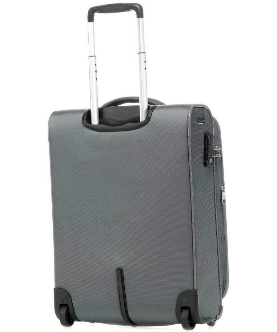 Luggage * | Joy Trolley (2 Wheels) 55 Cm Roncato Official Blue-Grey