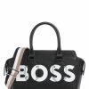 Bags * | Ivy Handbag Grained Cow Leather Boss Shop Black